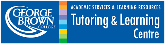 Tutoring and Learning Centre, George Brown College Logo
